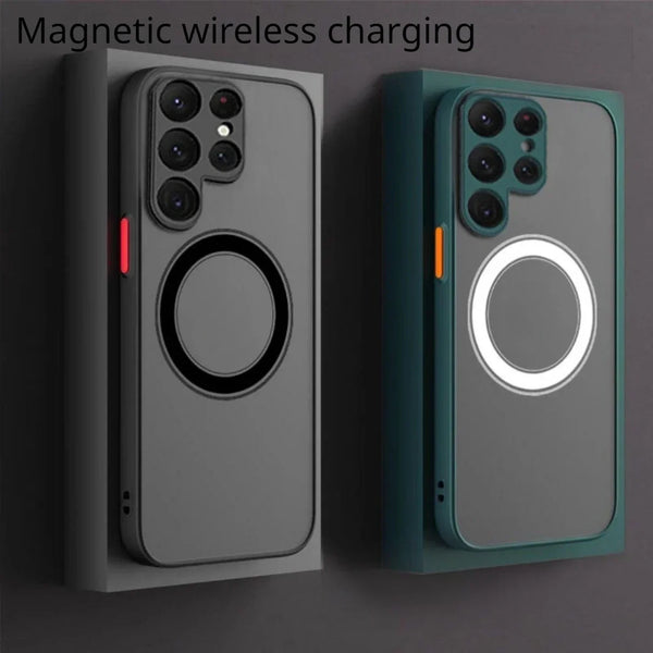 Matte Magnetic Phone Case for Samsung