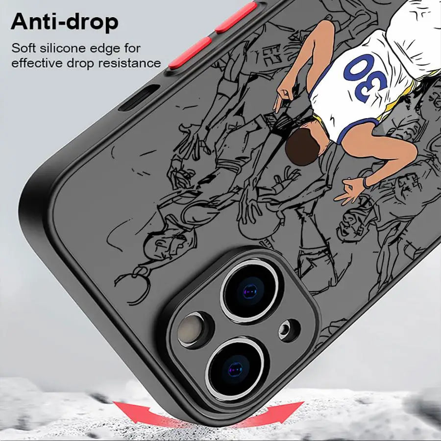 Cute Basketball Star iPhone Case