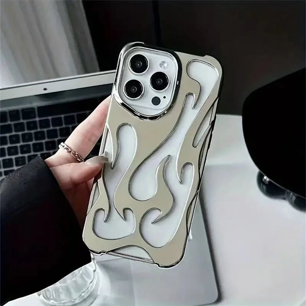 Hollow Fire Shockproof Iphone Case