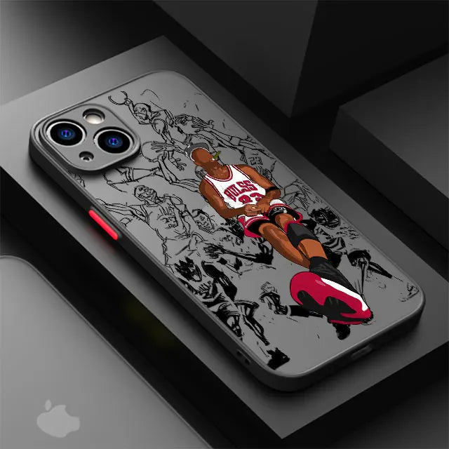 Cute Basketball Star iPhone Case