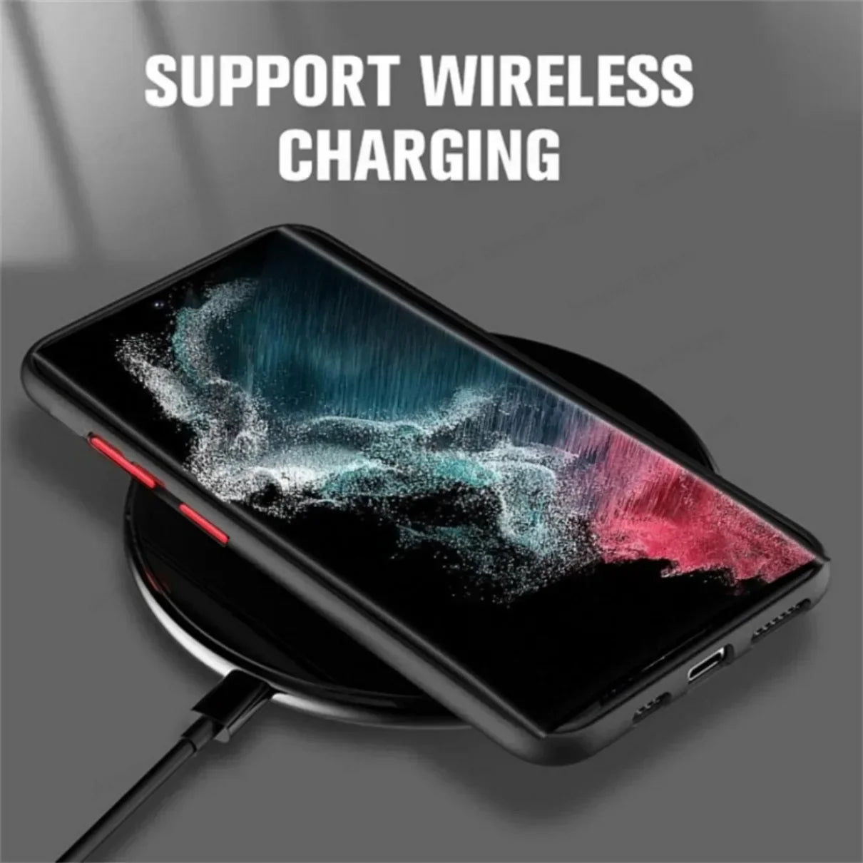 Matte Magnetic Phone Case for Samsung