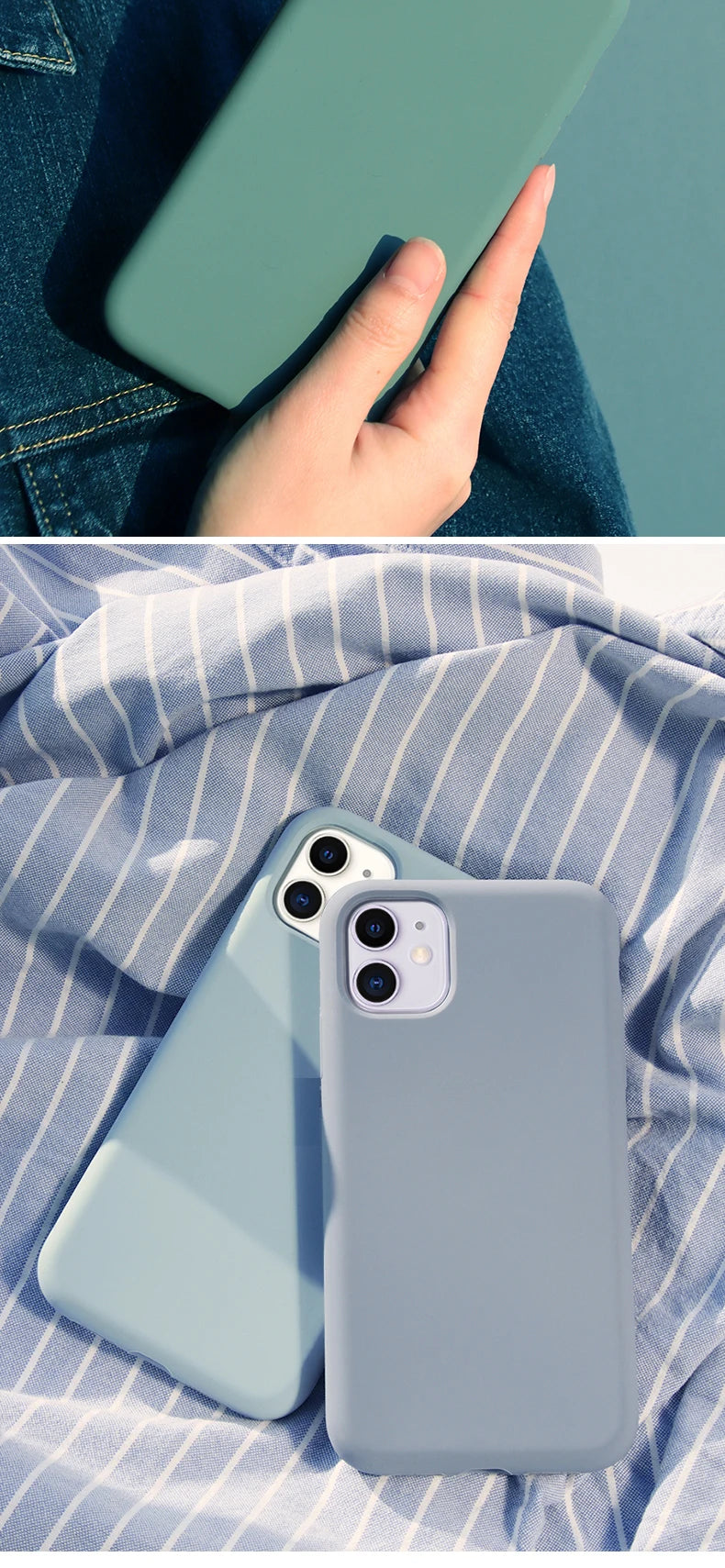 Silicone Protective iPhone Case
