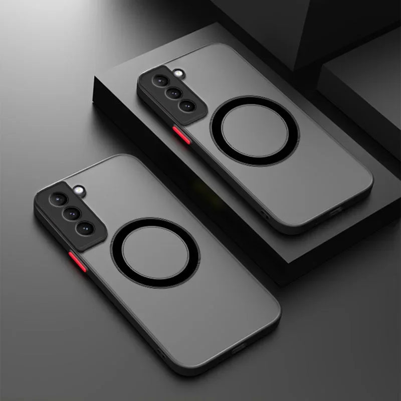 Matte Magnetic Phone Case for Samsung