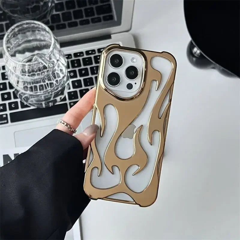 Hollow Fire Shockproof Iphone Case