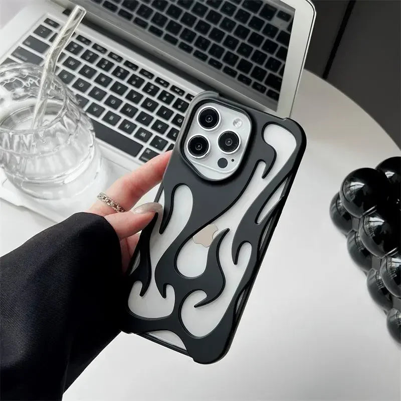 Hollow Fire Shockproof Iphone Case