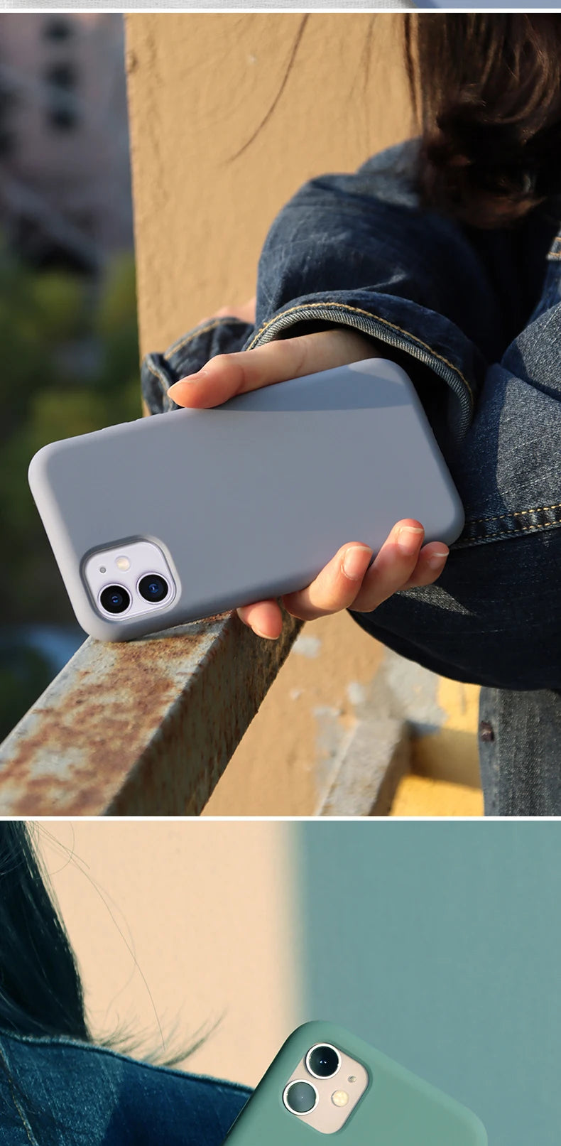 Silicone Protective iPhone Case