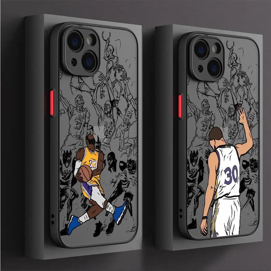 Cute Basketball Star iPhone Case