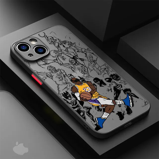 Cute Basketball Star iPhone Case