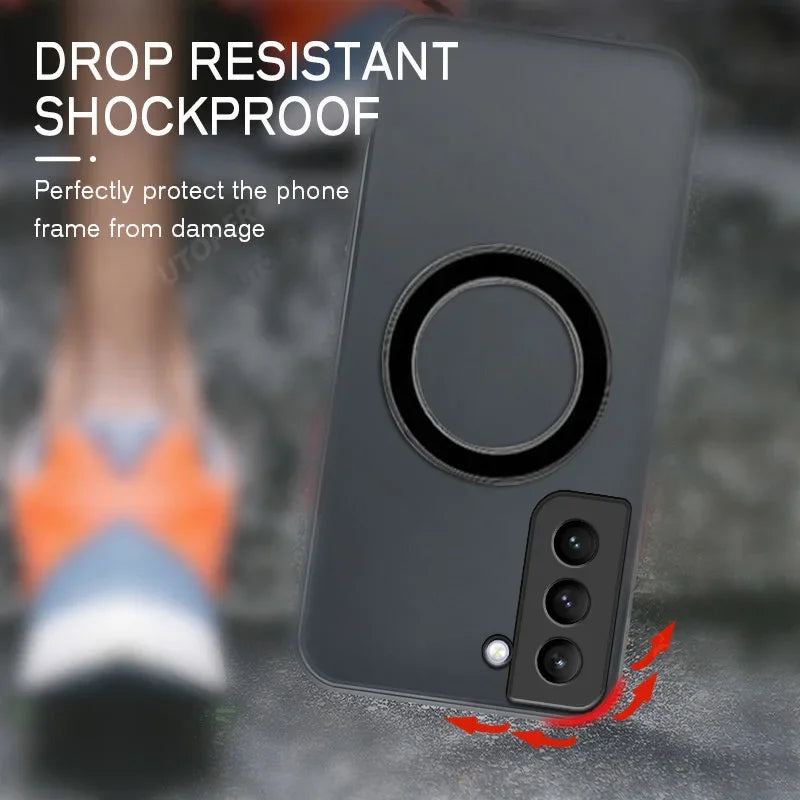 Matte Magnetic Phone Case for Samsung