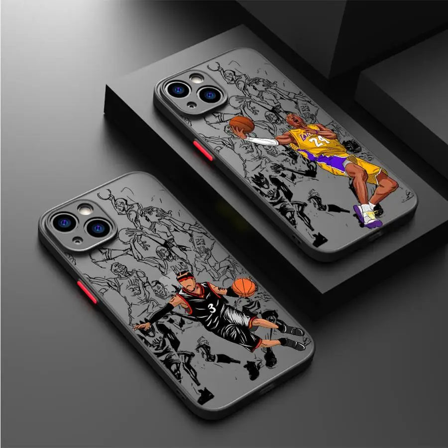 Cute Basketball Star iPhone Case