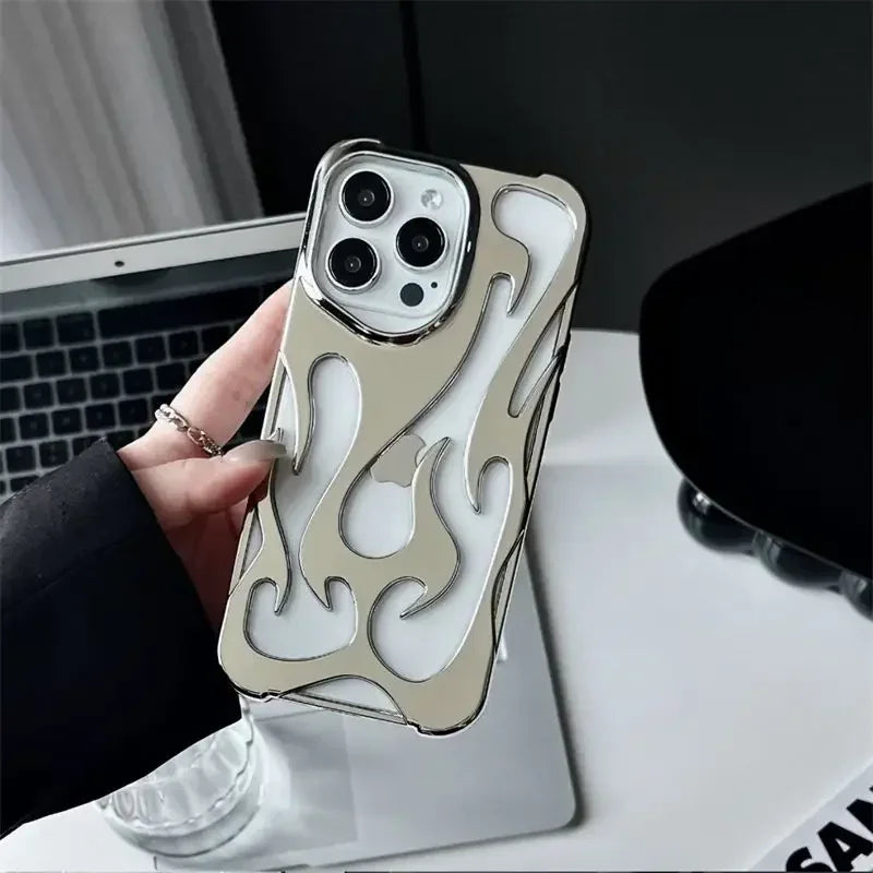 Hollow Fire Shockproof Iphone Case