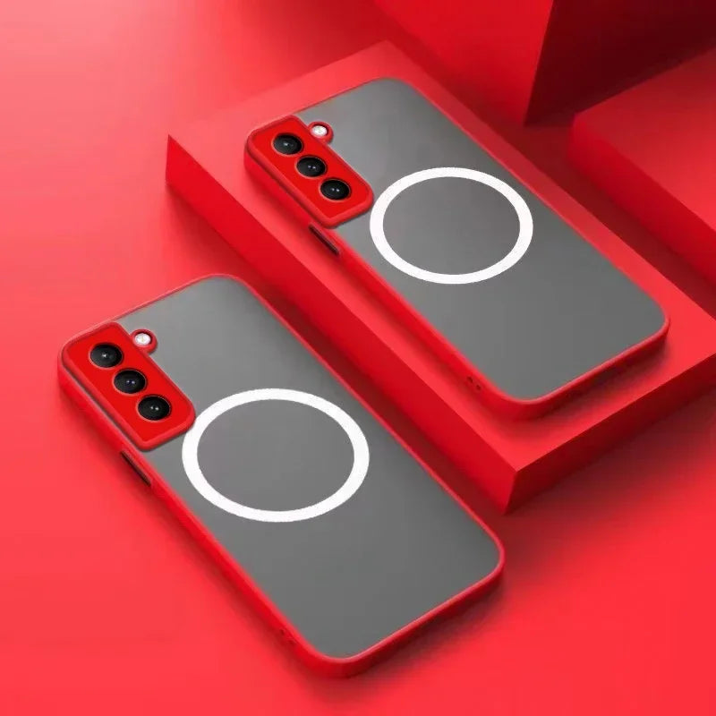 Matte Magnetic Phone Case for Samsung