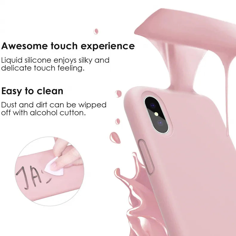 Silicone Protective iPhone Case