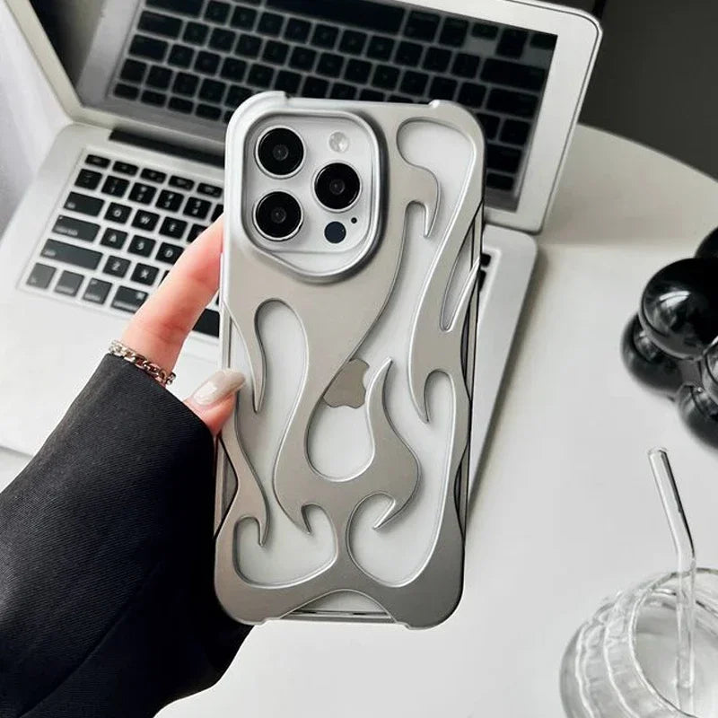 Hollow Fire Shockproof Iphone Case