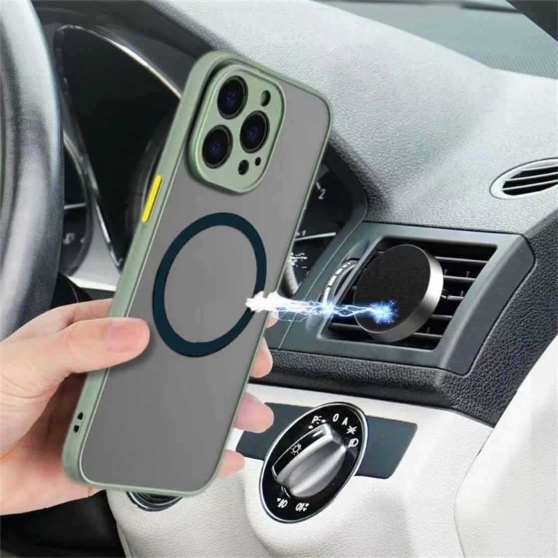 Matte Magnetic Phone Case for Samsung