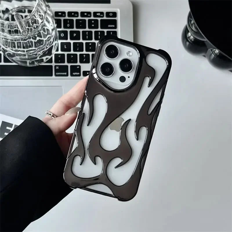 Hollow Fire Shockproof Iphone Case