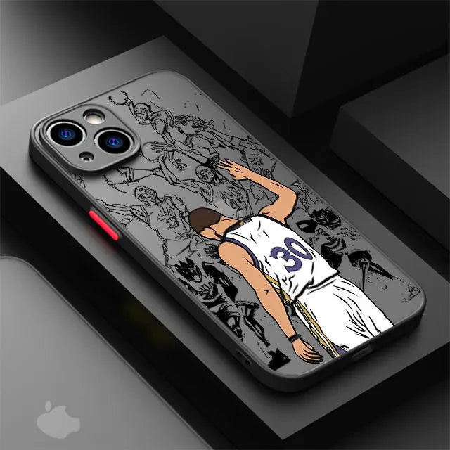 Cute Basketball Star iPhone Case
