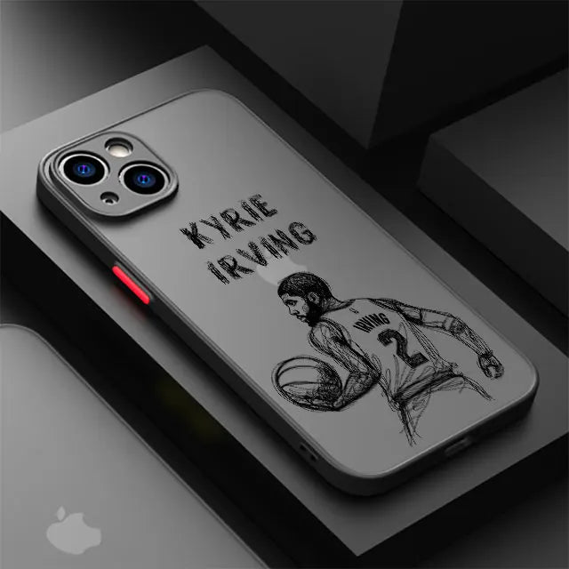 Cartoon Basketball Star Phone Case for iPhone