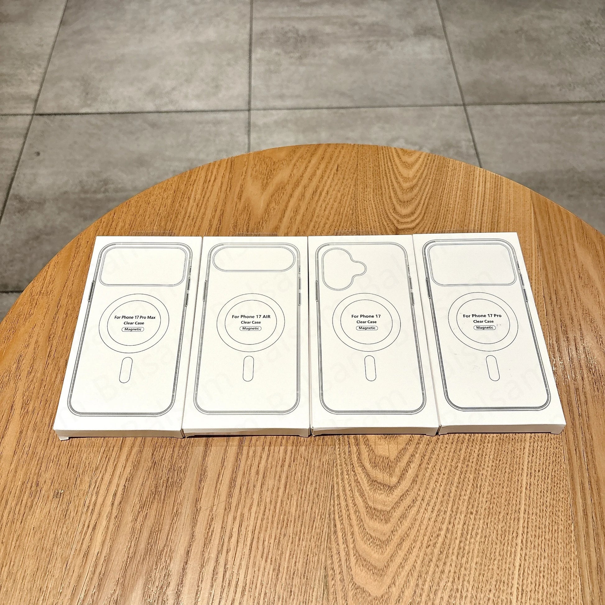 Clear Magnetic MagSafe Wireless Charging iPhone Case