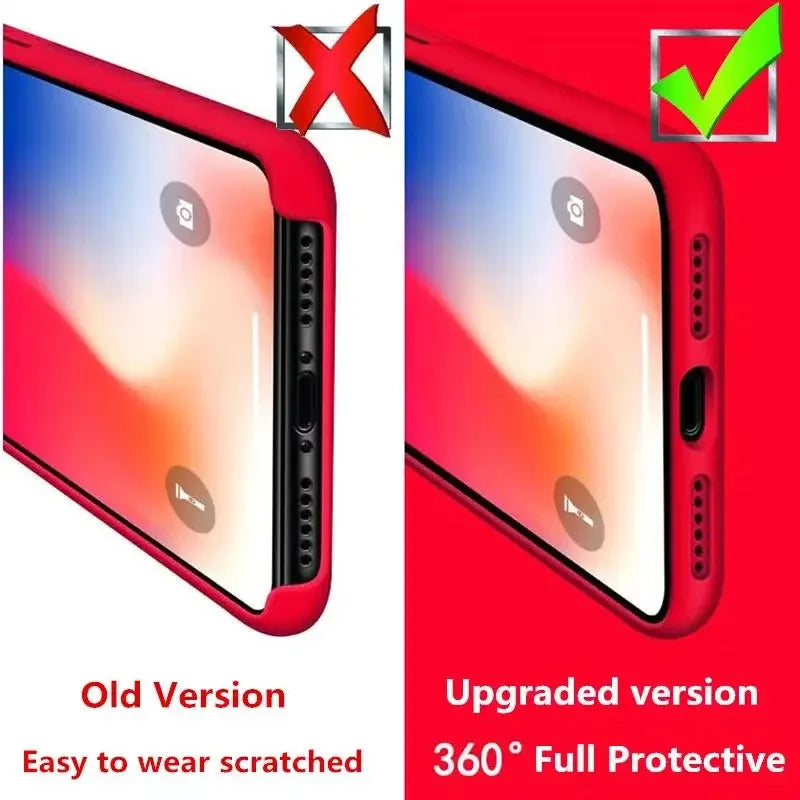 Silicone Protective iPhone Case