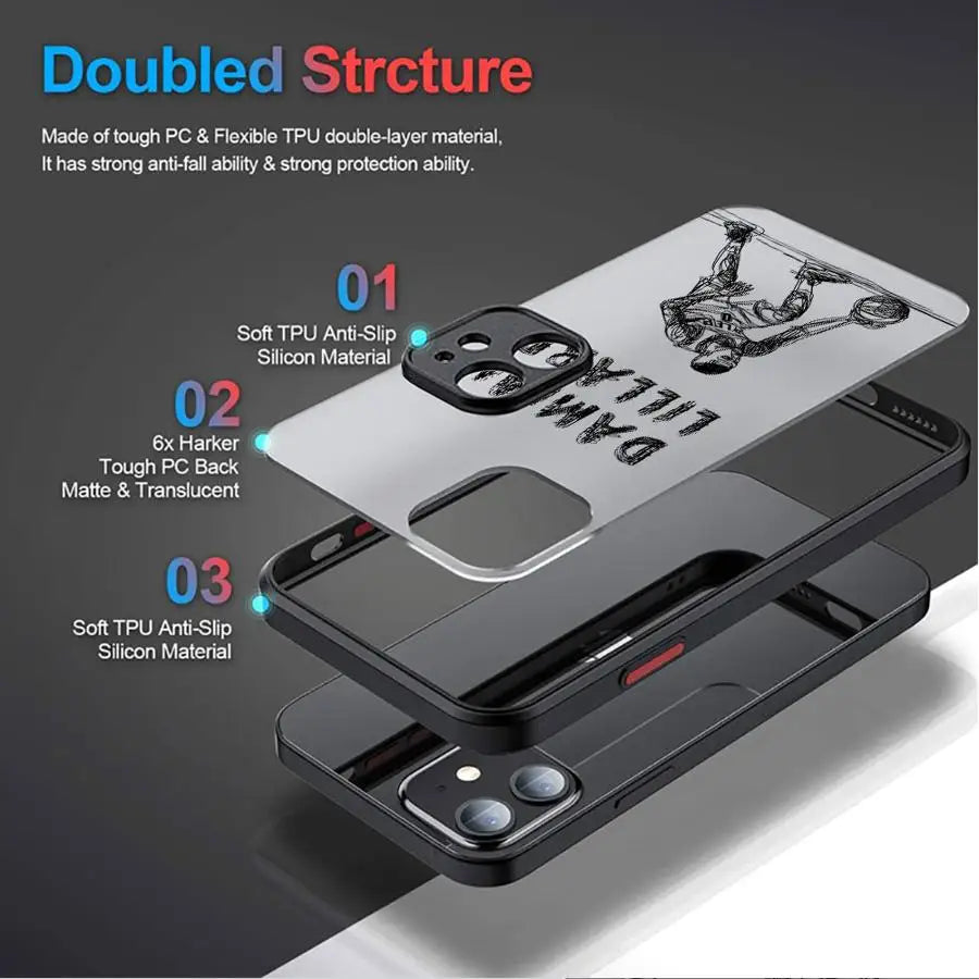 Cartoon Basketball Star Phone Case for iPhone