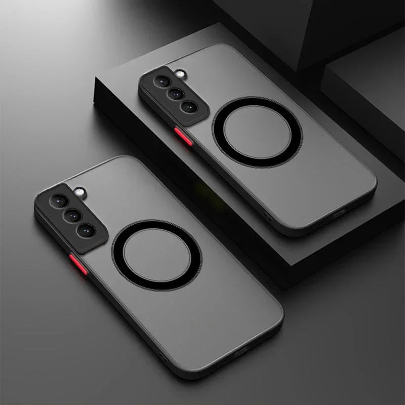 Matte Magnetic Phone Case for Samsung